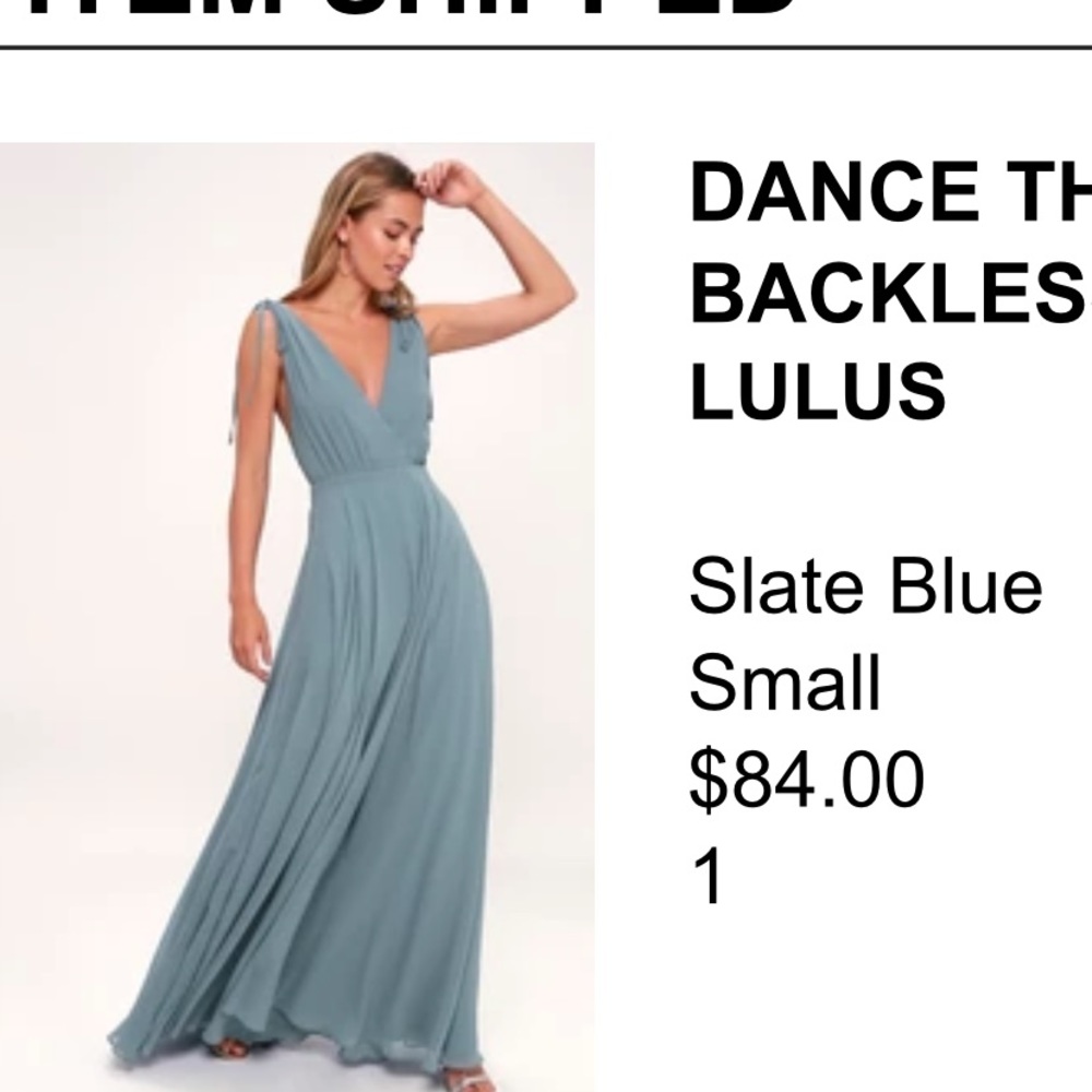 Lulus Sky Blue Dress